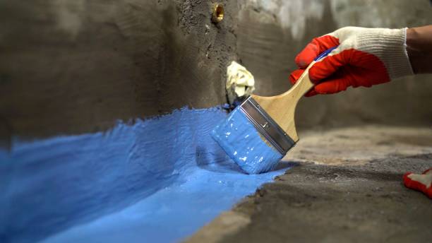 Crawl space vapor barrier installation in Cambridge City, IN